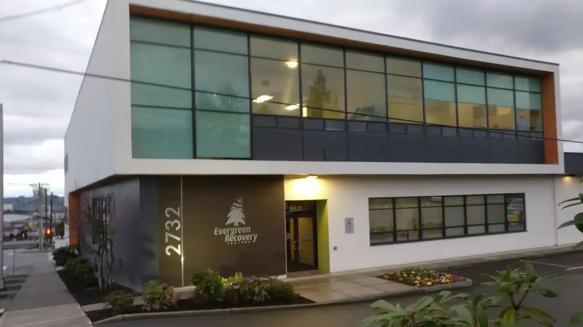 Evergreen Recovery Centers — treatment facility exterior
